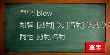 blow