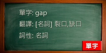 gap