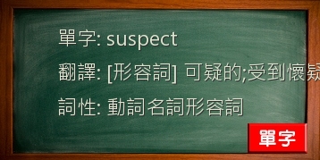 suspect