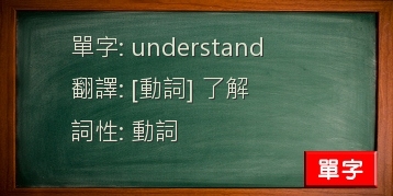 understand